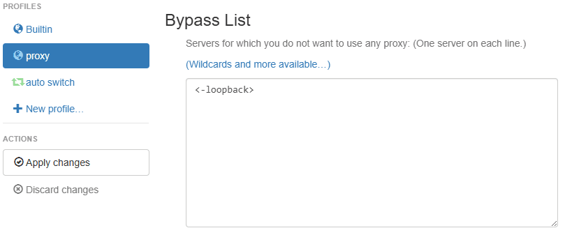 The Global Exclude list.
